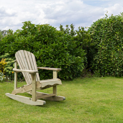 Zest4Leisure Wooden Lily Rocking Chair